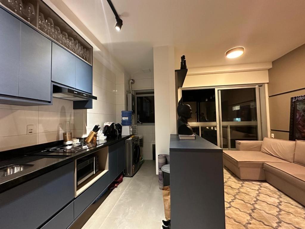 Flat Vista Mar Em Santos Apartman Kültér fotó